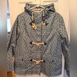 Boden raincoat, women's size 8